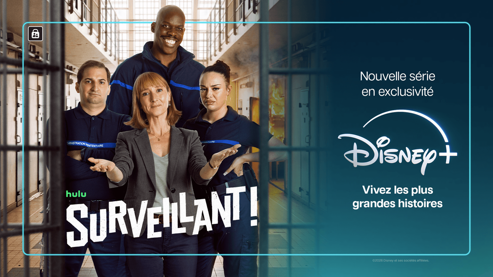 Affiche Disney+ Zootopie 2