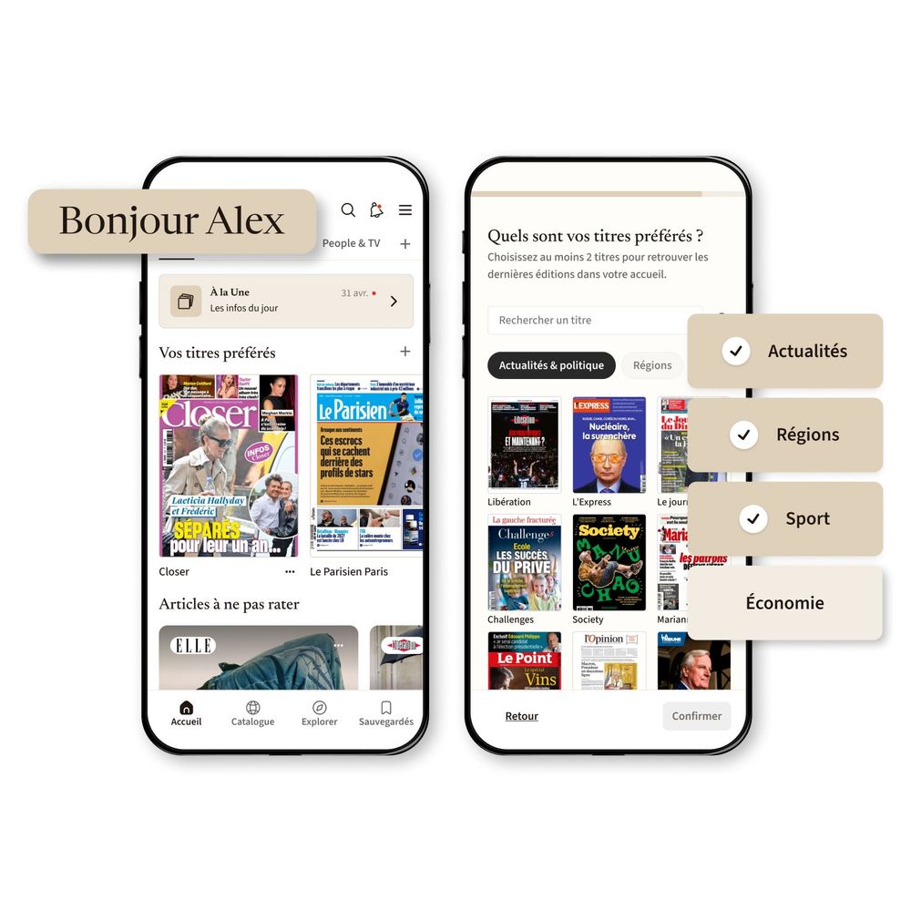 Votre espace de lecture personnel