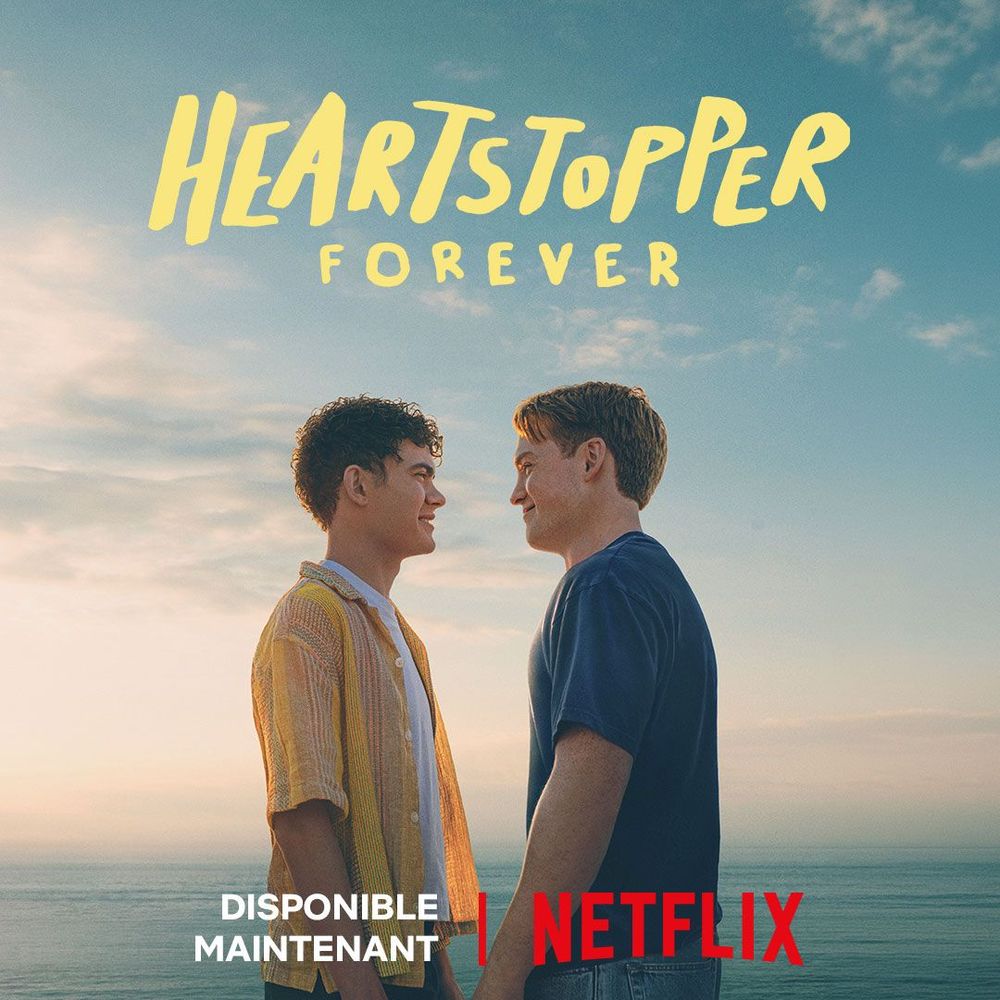 Affiche Heartstopper Forever Netflix
