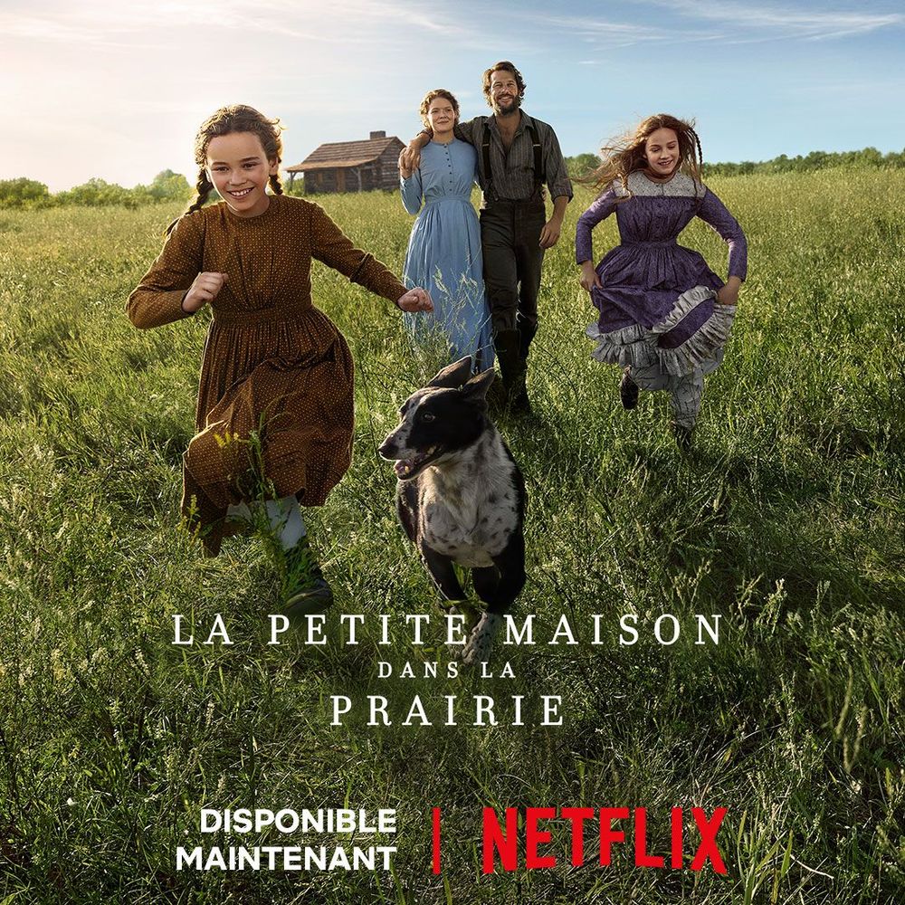 Affiche La petite maison dans la prairie saison 1 Netflix