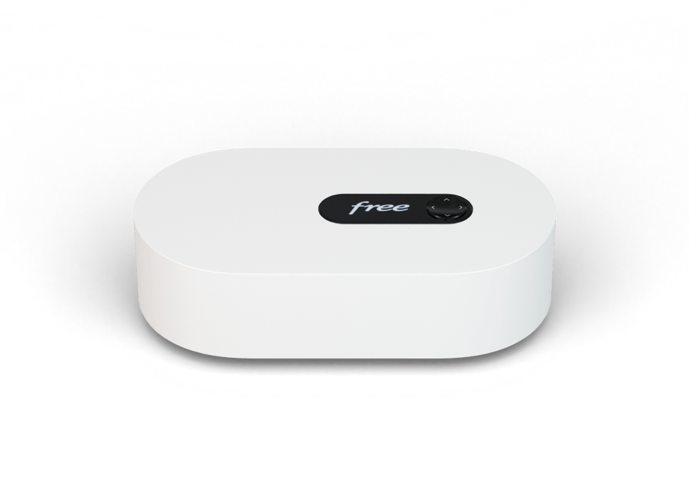 Freebox Ultra vue d'en haut-face
