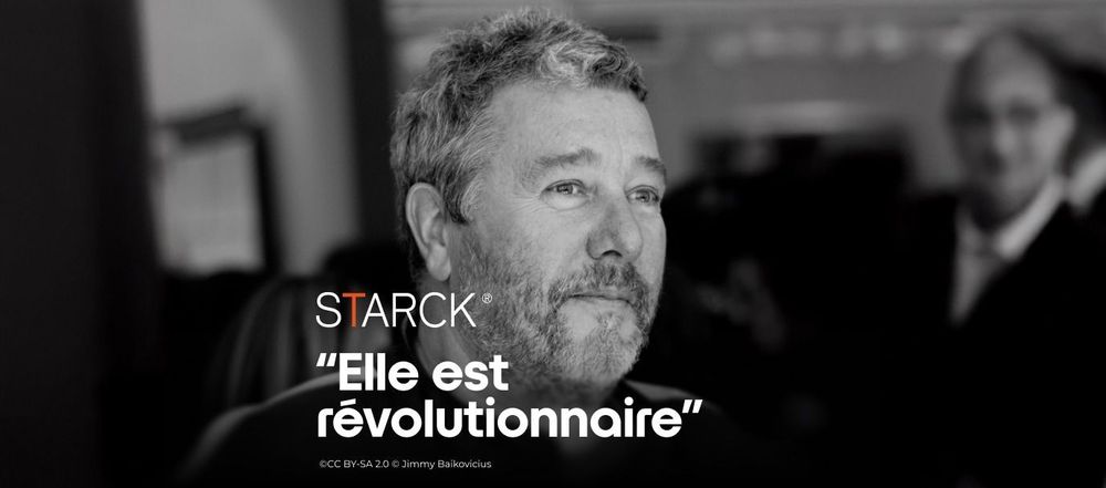 Philippe Starck, designer de la Freebox Révolution